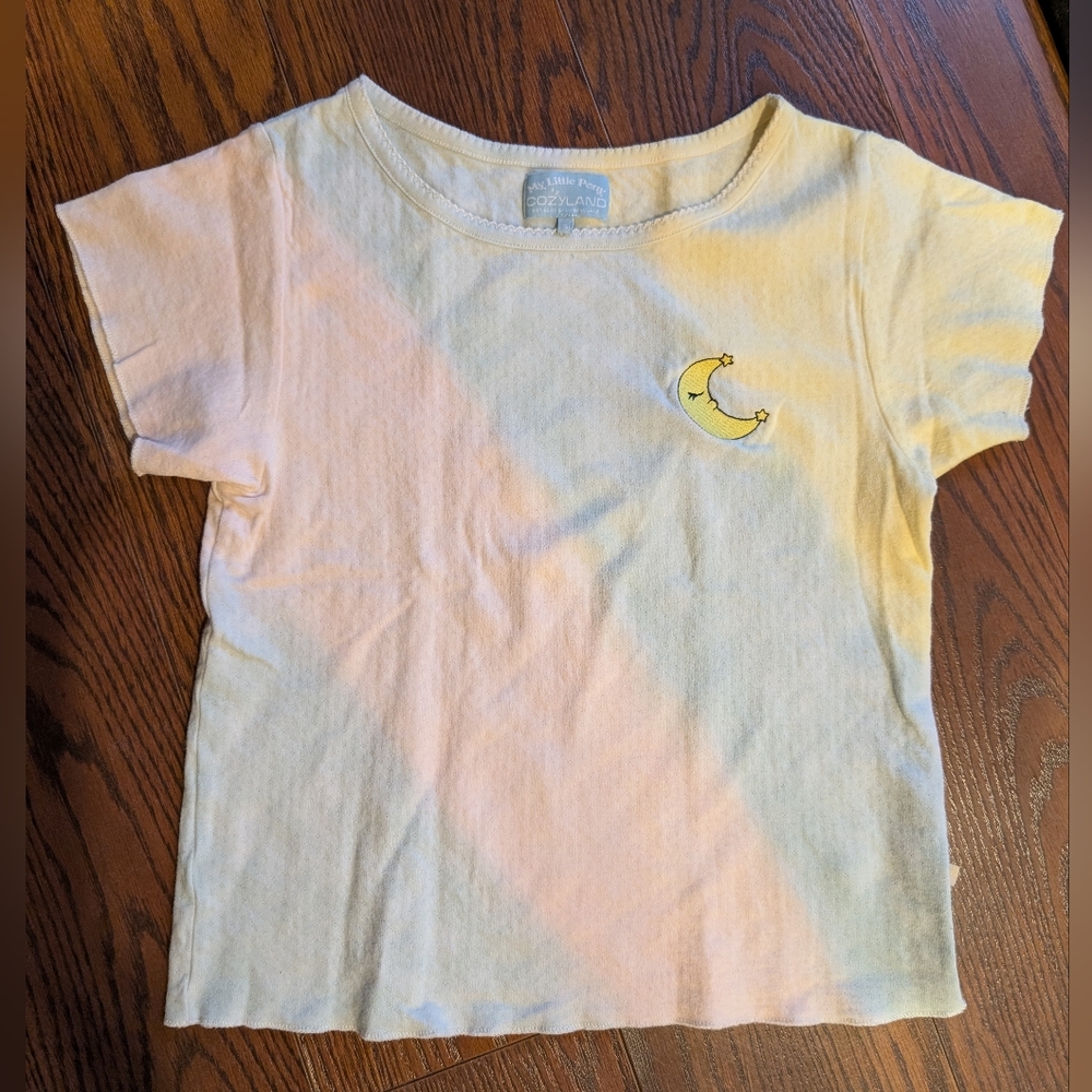 Cozyland X My Little Pony Gradient Moon Graphic Rainbow PJ Top Organic Cotton